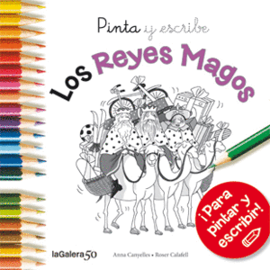 REYES MAGOS PINTA Y ESCRIBE