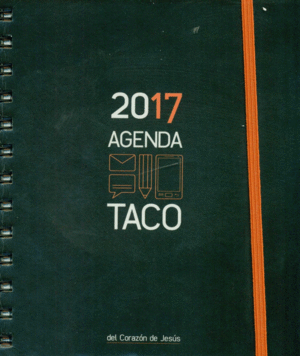 AGENDA TACO SGDO.CORAZON 2017 (NARANJA)