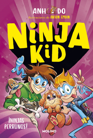 NINJA KID 8. NINJAS PERRUNOS