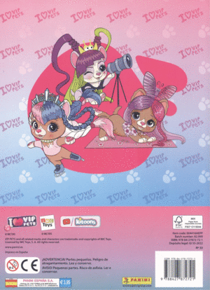 PINTA Y PEGA VIP PETS COLOR BOOST