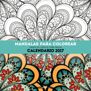 CALENDARIO MANDALAS PARA COLOREAR 2017