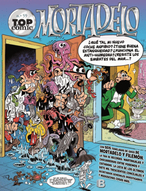 TOP COMIC MORTADELO 59 (LIB)