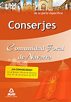 CONSERJES DE LA COMUNIDAD FORAL DE NAVARRA. TEMARIO Y TEST DE LA PARTE ESPECÍFIC