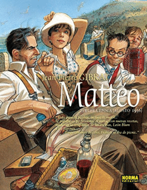 MATTEO - TERCERA EPOCA - (AGOSTO 1936)