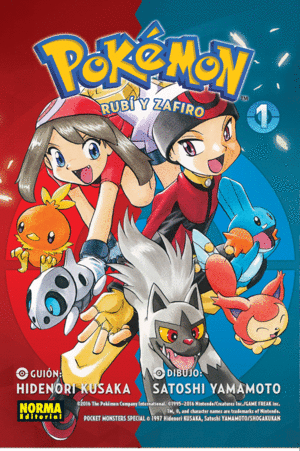 POKEMON 09 RUBI Y ZAFIRO 1 NE