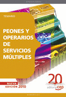 PEONES Y OPERARIOS DE SERVICIOS MÚLTIPLES. TEMARIO