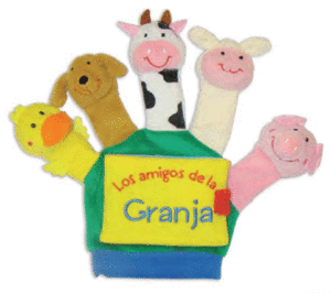 AMIGOS DE LA GRANJA LOS LIBRO GUANTE