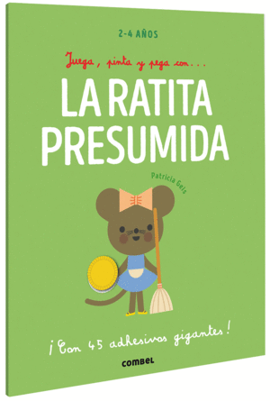 JUEGA, PINTA Y PEGA CON LA RATITA PRESUMIDA - PEF