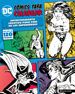 DC CÓMICS PARA COLOREAR WONDERWOMAN