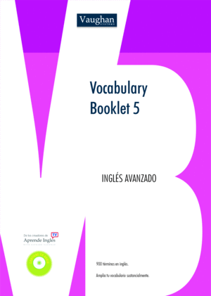 VOCABULARY BOOKLET 5 ALUM + CD