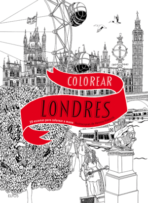 COLOREAR LONDRES. 20 ESCENAS