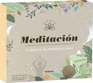 MEDITACION ESTUCHE- LIBRO + LABERINTO DE DEDOS PARA MEDITACION