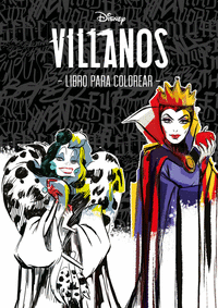 VILLANOS. LIBRO PARA COLOREAR