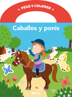 PEGO Y COLOREO - CABALLOS Y PONIS