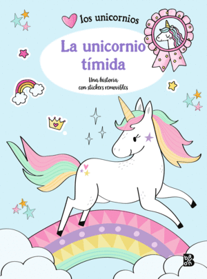 LA UNICORNIO TIMIDA HISTORIA STICKERS