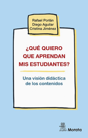 QUE QUIERO QUE APRENDAN MIS ESTUDIANTES?