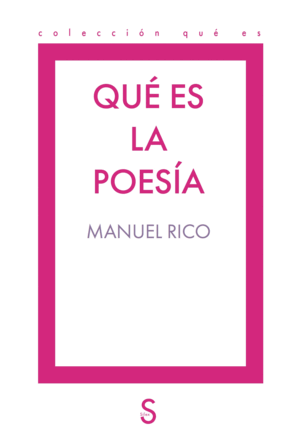 QUÈ ES LA POESÍA